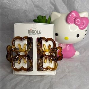 Nicole Tortoise Hair Claws